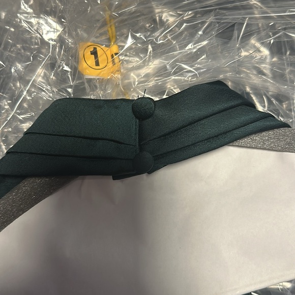 BHLDN Ruby Twist Halter Satin Gown - Picture 4 of 6